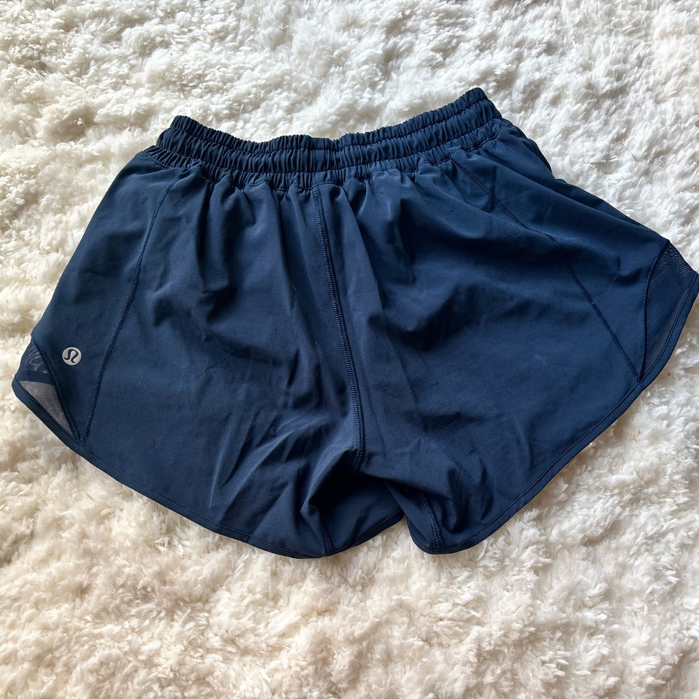 lululemon athletica Dark Blue Athletic Shorts - Picture 2 of 3